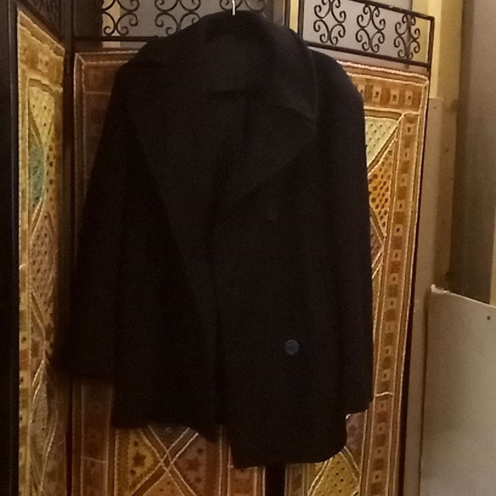Real navy peacoat kersey wool worldwar 2